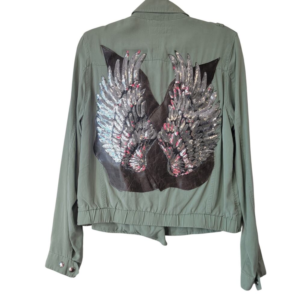 Sequin Angel Wings Jacket